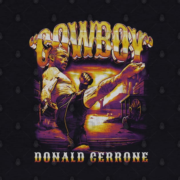 Donald Cerrone Retro Bitmap by artbygonzalez